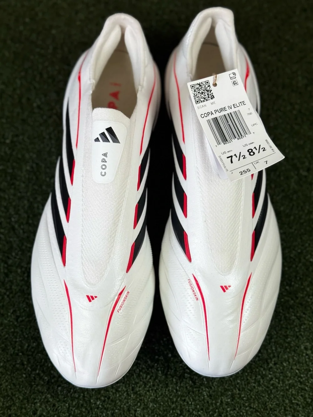 Adidas Copa Pure IV Elite FG laceless S 7.5 Men’s not incluide original box